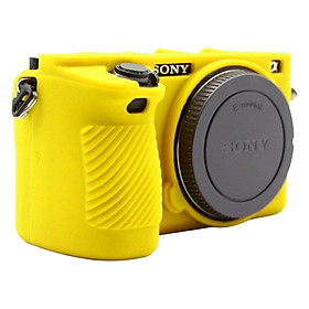 Bao Silicon Puluz Cho Máy Sony A6500 (Vàng) - Hàng Nhập Khẩu