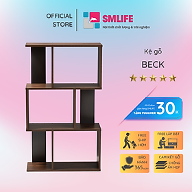 Mua Giá sách bằng gỗ cho phòng khách SMLIFE Beck