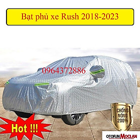 Bạt che phủ xe Toyota Rush 2018-2023 cao cấp (bạt 3 lớp Tráng Nhôm, chống xước)