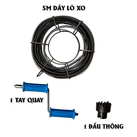 Mua Dây thông tắc lò xo tay quay 3A M3