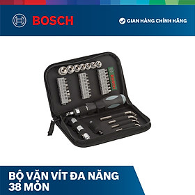 Bộ Vặn Vít Đa Năng 38 Món Bosch – 2607019506 (Hộp Đen)