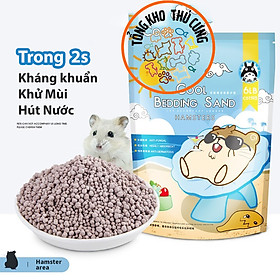 Cát Sand lót chuồng chuột hamster JONSANTY gói lớn 2.5kg 6L Viên nén lót