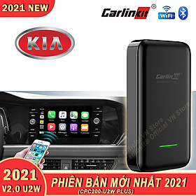 Carlinkit 2.0 U2W Plus 2021 - Apple Carplay không dây cho xe KIA màn hình nguyên bản.