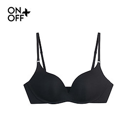 Áo bra không gọng nâng ngực ONOFF Microfiber mesh Premium siêu mảnh êm ái, thoáng khí - A26TB2144001 - Đen SK01 - 75A