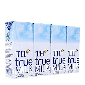 [Chỉ giao HCM] Sữa tươi tiệt trùng TH có đường 4x180ml-3321640