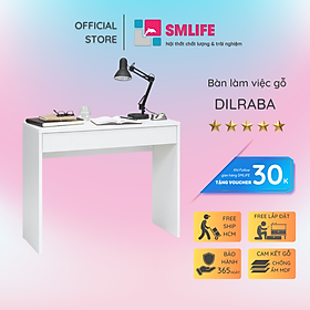 Mua Bàn Học Gỗ Công Nghiệp Thiết Kế Tiện Dụng SMLIFE Dilraba
