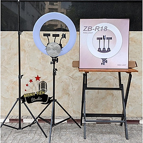 ĐÈN LIVESTREAM 45CM CÓ GƯƠNG, ĐÈN MAKEUP, CHỤP HÌNH, PHUN SĂM, ĐÈN NAIL