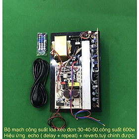 Mua Bộ mạch công suất đơn 600w có echo  reverb