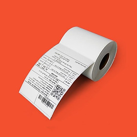Giấy In Nhiệt A7 7cm x 10cm Hơn 300 Tem Lớp Dán Keo Chống Nước, In Vận Đơn, Hoá Đơn, Bill,…