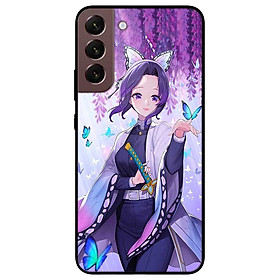 Ốp lưng dành cho Samsung S22 - S22 Plus - S22 Ultra - Anime Cô Gái Shinobu Kimetsu Và Bướm - Hàng Chính Hãng