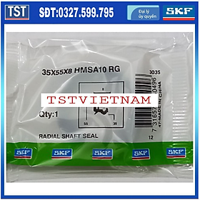 SKF Phớt chắn dầu 35x55x8 ( Phớt lò xo CHÍNH HÃNG SKF 100%)