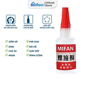 Keo Dán Siêu Dính Đa Năng Mọi Chất Liệu Cực Mạnh Mifan - Dán Gỗ Thuỷ Tinh Kim Loại Sắt Gốm Sứ Nhựa Vải