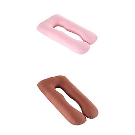 2pcs   Pillow Case Replacement Cover for Maternity Cushion