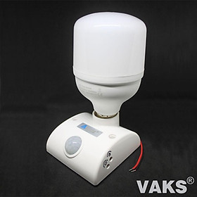 Mua COMBO ĐUÔI ĐÈN CẢM ỨNG HỒNG NGOẠI E27 - TR02 + BÓNG ĐÈN LED ĐUÔI VẶN TRÒN E27 20W-220AC.