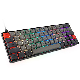 Bàn phím cơ gaming SK64 64 phím với đèn RGB và cáp nối