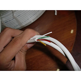 Mua 100 mét dây cáp trắng 4x0.5
