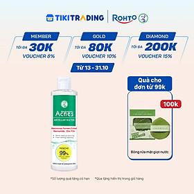 Nước tẩy trang cho da mụn Acnes Micellar Water 200ml