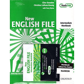 Hình ảnh New English File Intermediate: Workbook and MultiROM pack