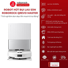 Mua Robot hút bụi lau nhà Roborock Qrevo Master - Hàng Chính Hãng