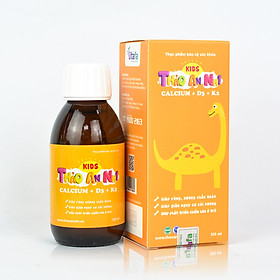 KIDS THẢO AN NHI CALCIUM+D3+K2 HỖ TRỢ PHÁT TRIỂN CHIỀU CAO Ở TRẺ Chai