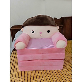 Mua Giường + Ghế Sofa 4 Tầng Ngộ Nghĩnh Cho Bé - Cậu Bé Hồng