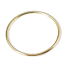 Vòng Tay Thép Titan Hình Tròn Trơn Không Khóa TT 0464