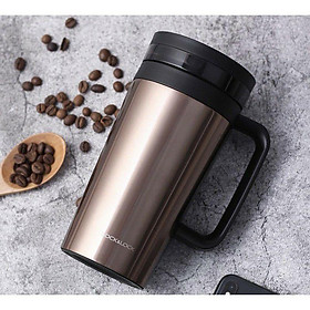 Mua Ly (Cốc) Giữ Nhiệt Có Lõi Lọc Inox Pha Cafe Cao Cấp 580ml LHC4197 (cam kết hàng chuẩn  y hình
