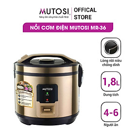 Mua Nồi cơm điện Mutosi MR-36PS - Hàng chính hãng