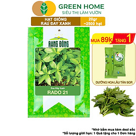 Mua Hạt Giống Rau Đay Xanh GreenHome  Gói 20gr~2500 hạt   Dễ Trồng Quanh Năm  Thu Hoạch Nhanh R23