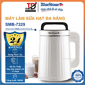 Mua Máy Làm Sữa Hạt Đa Năng BlueStone SMB-7330 / SMB-7329  1.3Lit-1000w  8 Chế độ xay nấu  Hàng chính hãng