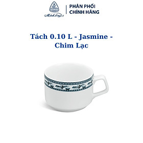 Bộ 5 tách 0.10 L – Jasmine – Chim Lạc - Gốm sứ cao cấp Minh Long 1