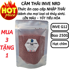 Bao 250G Cám Thái Inve G12 - Thức ăn cá cảnh cao cấp NHẬP THÁI | Hingaostore