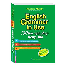 Sách - English Grammar in use - 130 bài ngữ pháp tiếng Anh tái bản - có màu