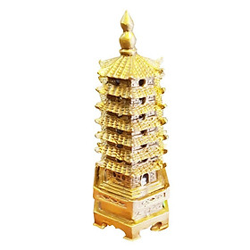 Mua Tháp 7 tầng bằng đồng dùng phong thủy bàn làm việc