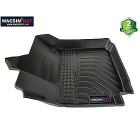 Thảm lót sàn xe ô tô Suzuki XL7 Nhãn hiệu Macsim chất liệu nhựa TPV cao cấp màu đen - 2 hàng ghế