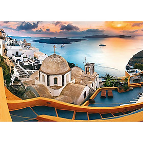 Tranh ghép hình 1000 mảnhTrefl 10445 Santorini ( jigsaw puzzle 1000 miếng)