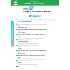 Tự Học Đột Phá - Kĩ Năng Viết Lại Câu Tiếng Anh