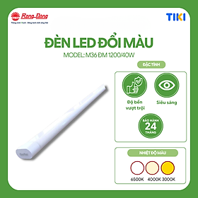 Đèn LED M36 40W đổi màu Rạng đông model: M36 ĐM 1200/40W