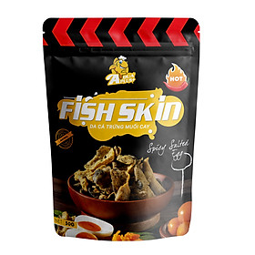 SNACK DA CÁ BASA LẮC TRỨNG MUÔI CAY AQUA PLUS
