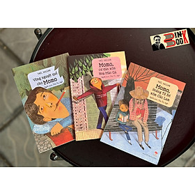 Combo 3 cuốn CẬU BÉ MOMO - Momo, Hoàng Tử Bé Xóm Cúc Lam - Momo, Cư Dân Xóm Hoa Mào Gà - Vòng Nguyệt Quế Cho Momo -  Yaël Hassan  -NXB Kim Đồng