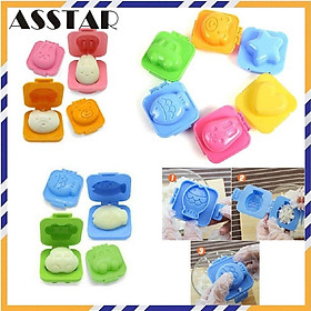 Khuôn Làm Bánh, Khuôn Cơm Cho Bé, SET 6 KHUÔN Tạo Hình Ngộ Nghĩnh, Kích Thích Bé Ăn Ngon Miệng