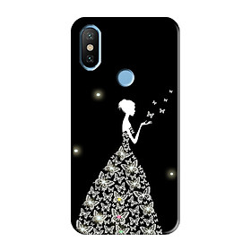 ỐP LƯNG IN ĐÍNH ĐÁ DÀNH CHO XIAOMI MI A2