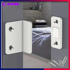 Mua Nam Châm Hít  Giữ Ngăn Kéo  Cửa Tủ Vuông 90 Độ KUNBE  Không Cần Khoan  Chắc Chắn  Siêu Tiện Ích
