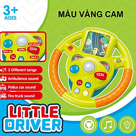 Vô lăng ô tô đồ chơi cho bé chơi game mô phỏng đường đua xe nhiều chức năng điều khiển, quà tặng sinh nhật cho bé