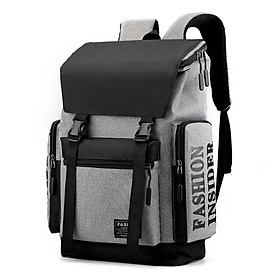 Balo Laptop Thời Trang Backpack Vải Chống Thấm Cao Cấp 2810 Clothes Shop - Balo Laptop Đi Học Đi Chơi Ulzzang Unisex