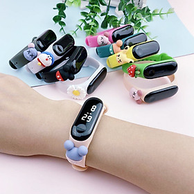 Đồng hồ điện tử dành cho bé đeo tay Zgo Disney màn hình Led đáng yêu (Giao màu ngẫu nhiên)