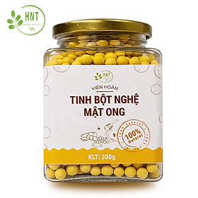 Viên Nghệ Mật Ong Cao Cấp HNT 300g – Viên Tinh Bột Nghệ Mật Ong Tự Nhiên – 100% Nguyên Liệu Tụ Nhiên – Hoàn Toàn An Toàn Cho Sức Khỏe - Sản Phẩm Chính Hãng – Uy Tín