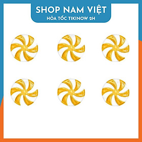 Mua Set 6 Viên Kẹo Xoắn Ốc Bằng Nhựa Trang Trí Cây Thông Giáng Sinh