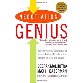 Download sách Negotiation Genius