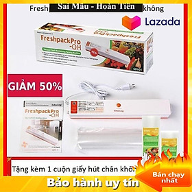 Mua ️Máy Hút Chân Không Giá Tốt - Máy Hút Chân Không Bảo Vệ Thực Phẩm Fresh Pack Pro  - Tặng 15 Túi Hút Chuyên Dụng  -
